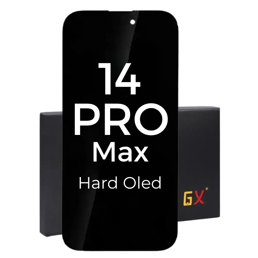 GX HARD OLED DISPLAY UNIT FOR IPHONE 14 PRO MAX (WITH IC REPLACEMENT)