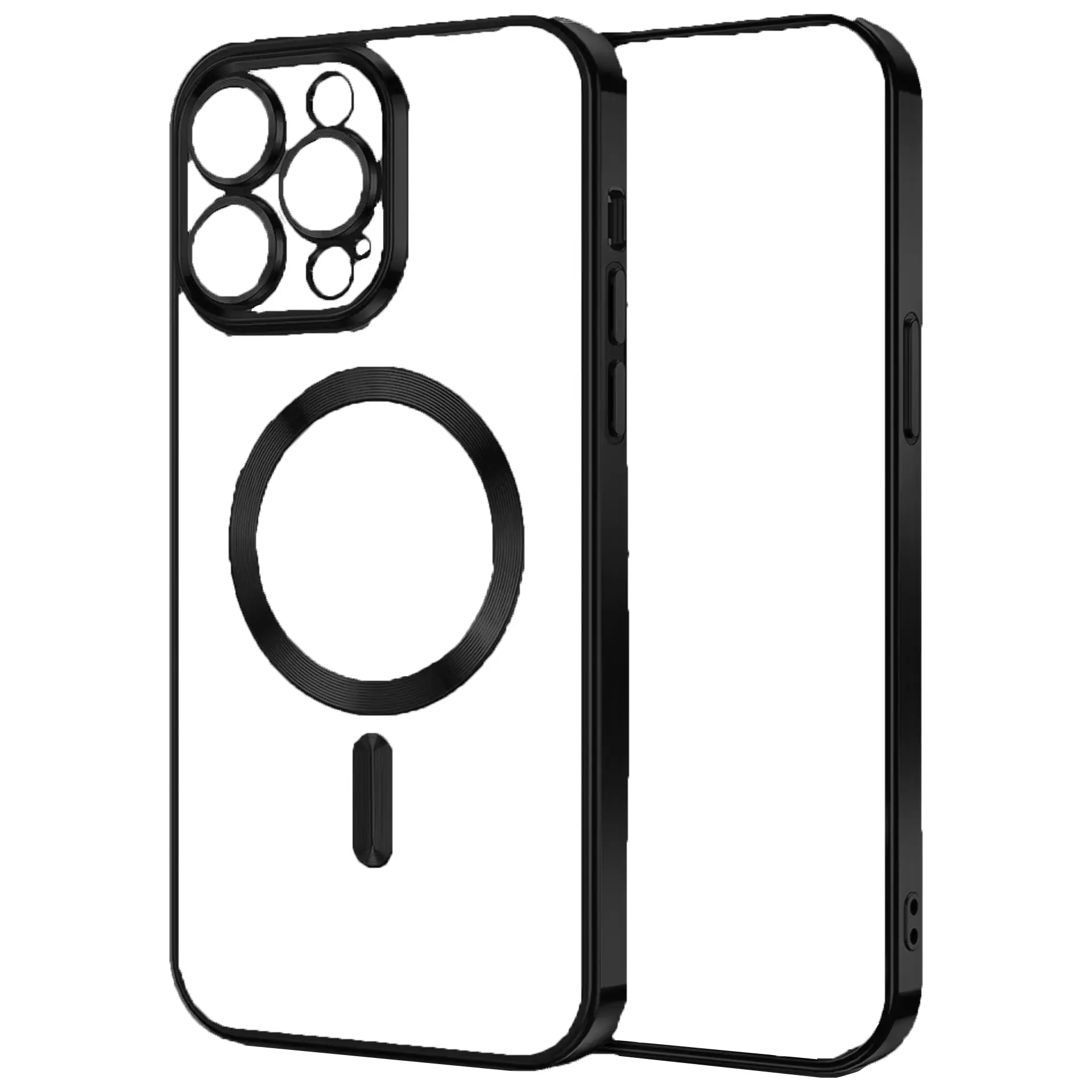 IPH 15 PRO BUNTE MAGSAFE CASE BLACK