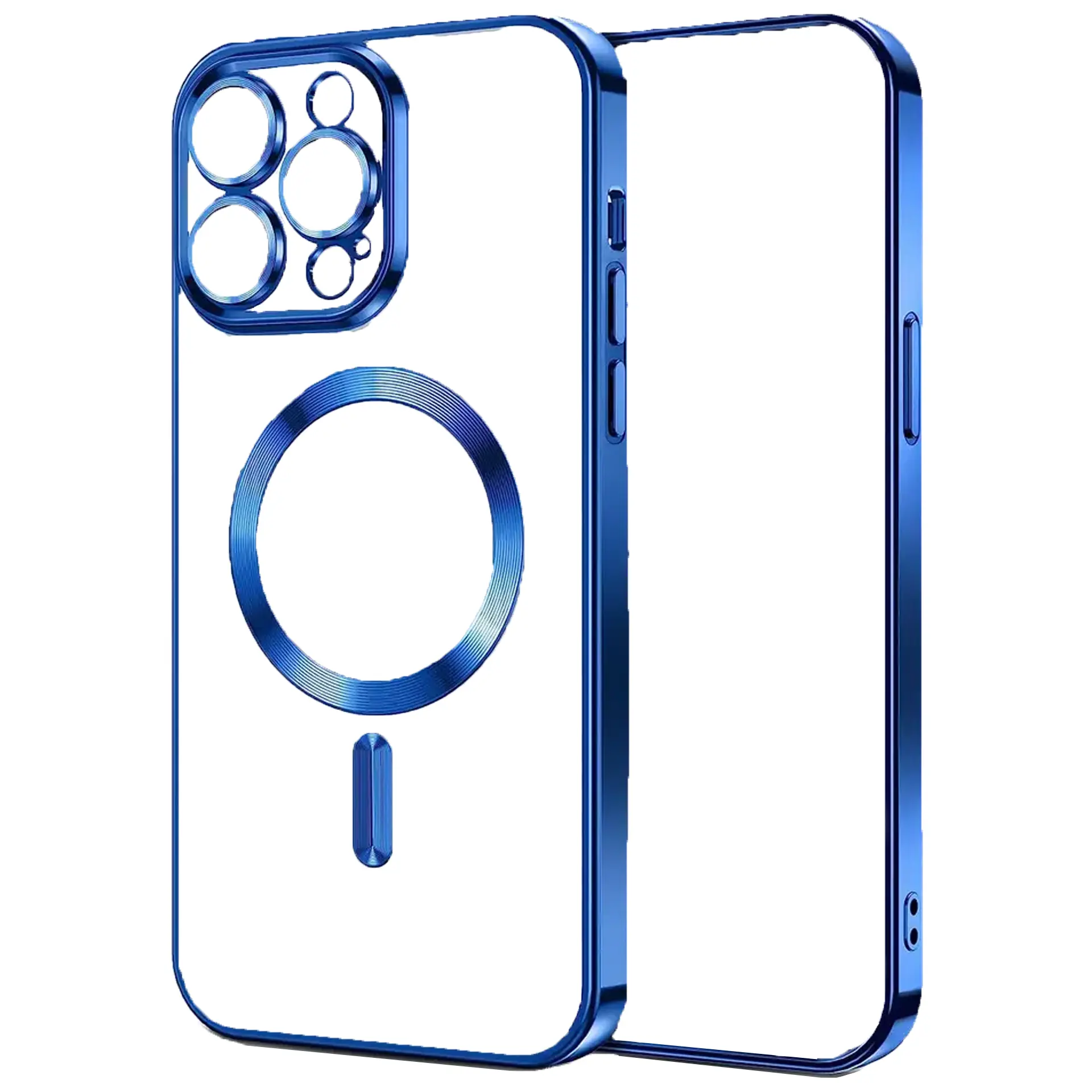 IPH 15 PRO MAX BUNTE MAGSAFE CASE BLUE