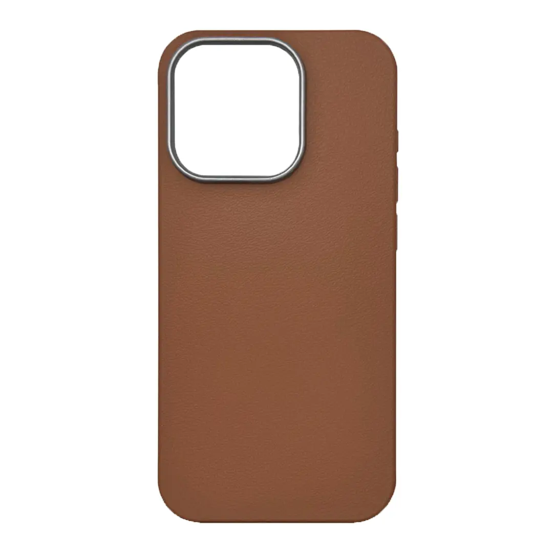 IPH 16 COLOUR CASE BROWN