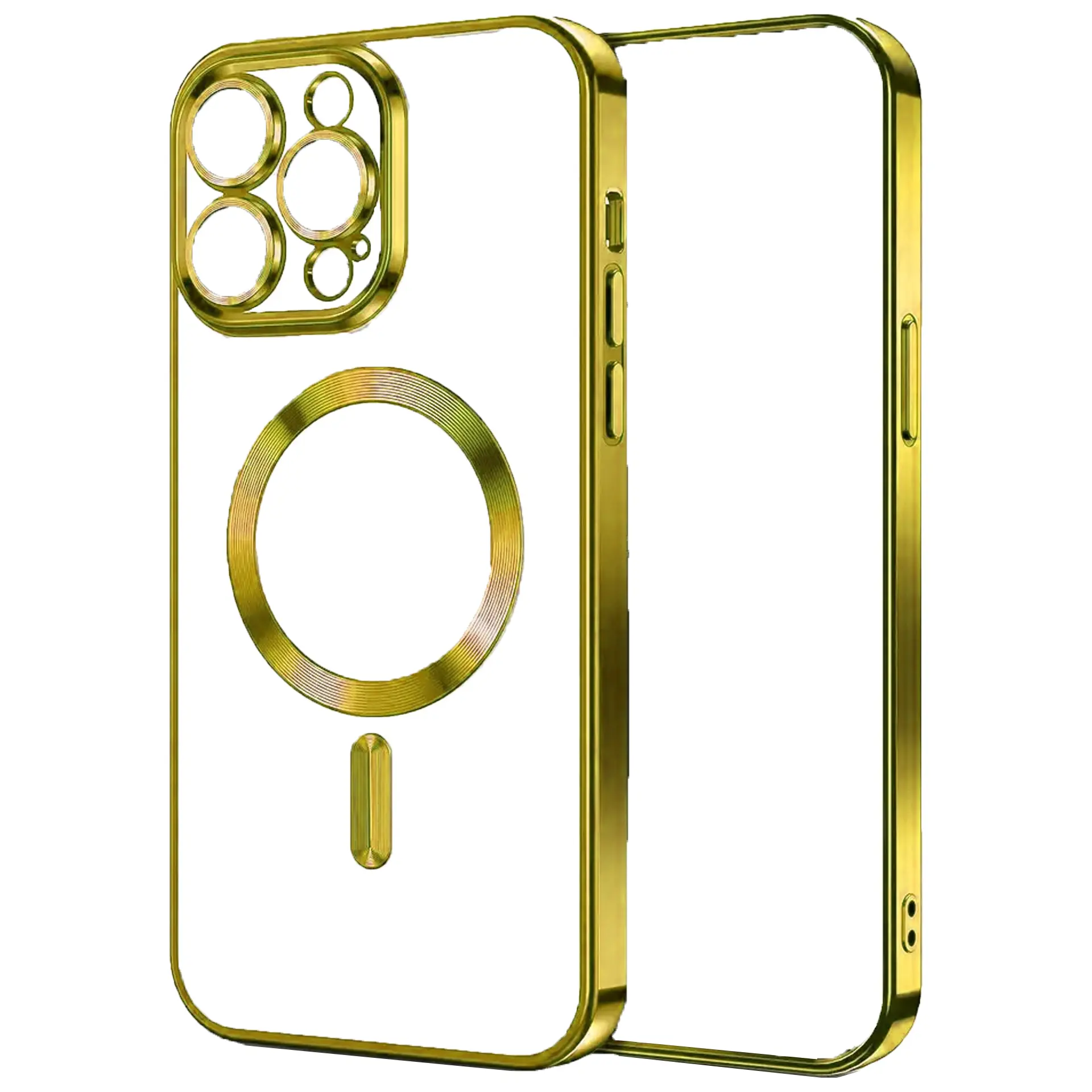 IPH 17 PRO MAX BUNTE MAGSAFE CASE GOLD