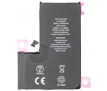 OEM HIGH CAPACITY DIAGNOSTIC BATTERY FOR IPHONE 15 PROMAX