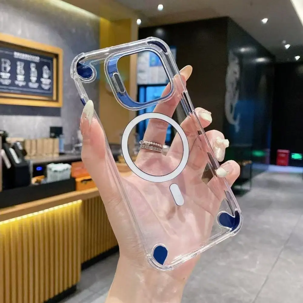 SUNIX SHOWY MAGSAFE CASE FOR IPHONE 17 PRO DARK BLUE