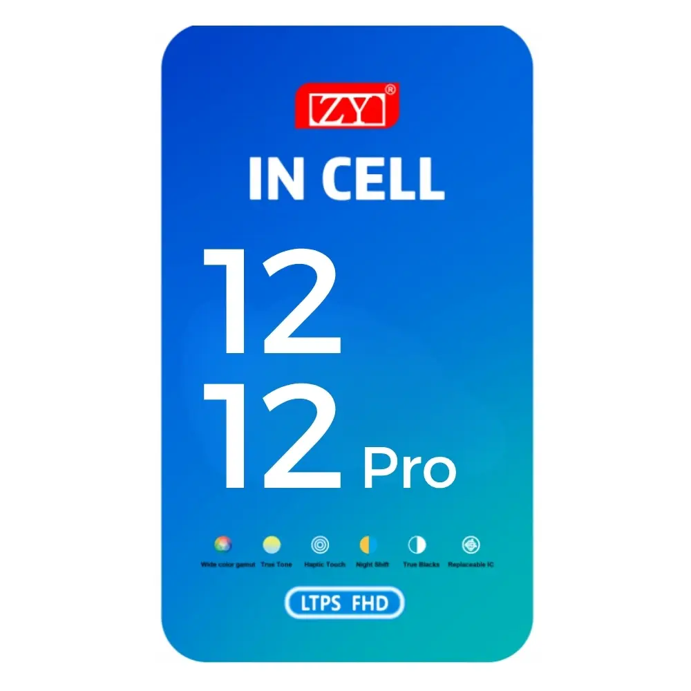ZY IN-CELL DISPLAY FOR IPHONE 12 / 12 PRO (FHD)